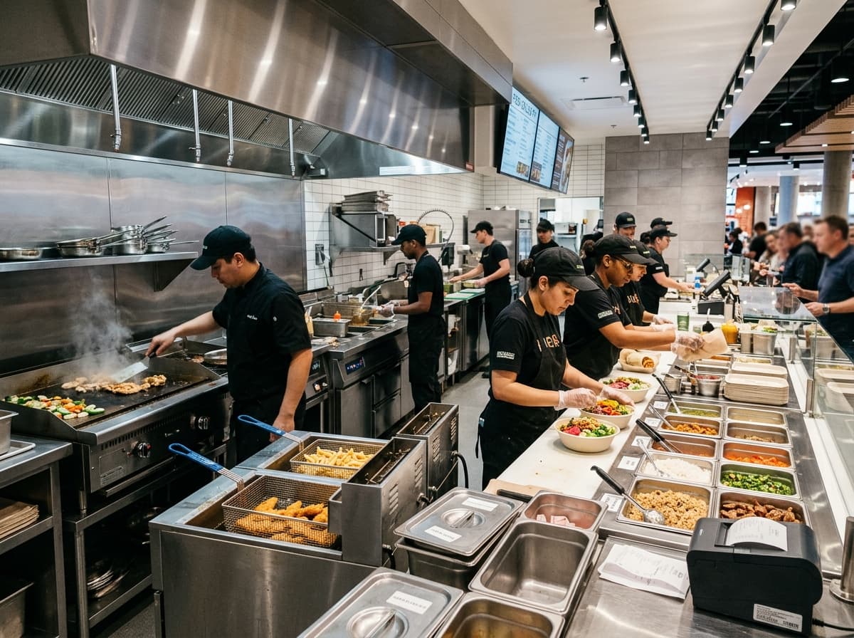 Food Courts & QSR Chains